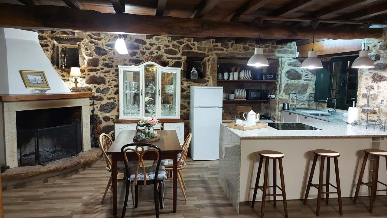 A Casa Dos Avos - Vilarino - A Coruna Esterno foto