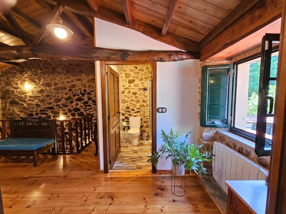 A Casa Dos Avos - Vilarino - A Coruna Esterno foto