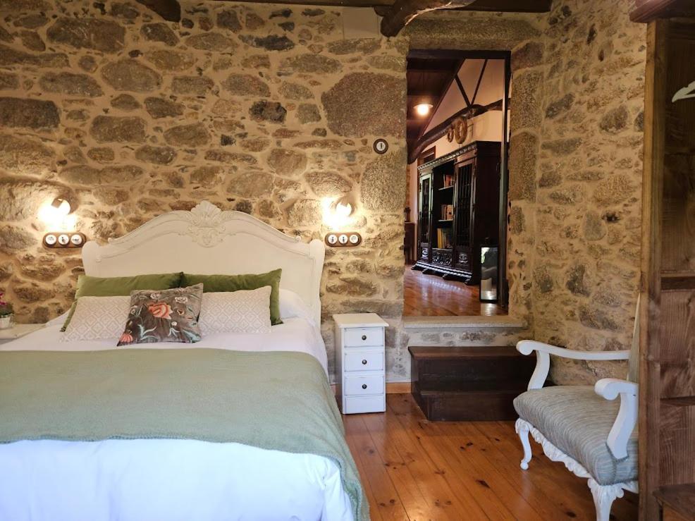 A Casa Dos Avos - Vilarino - A Coruna Esterno foto