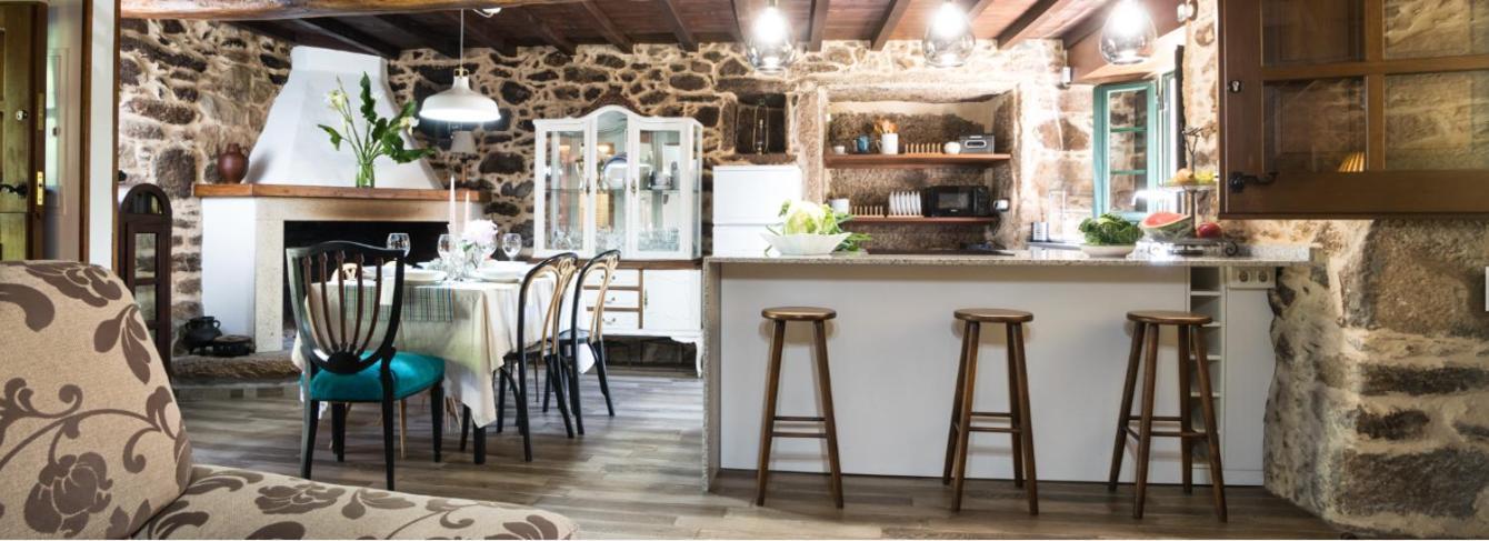 A Casa Dos Avos - Vilarino - A Coruna Esterno foto